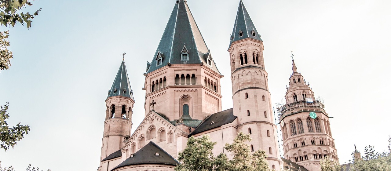 Blick auf Mainzer Dom